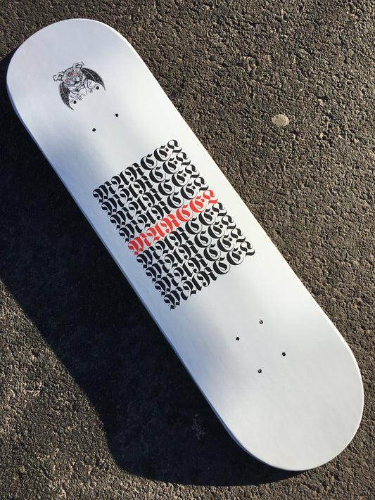 MARCEL - SCRIPTURE SHOP DECK - WHITE