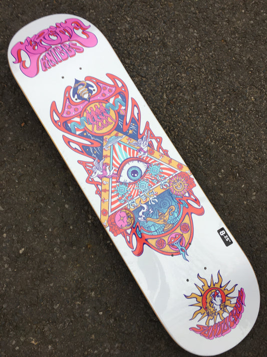SANTA CRUZ - KNIBBS MIND'S EYE - WHITE - 8.25