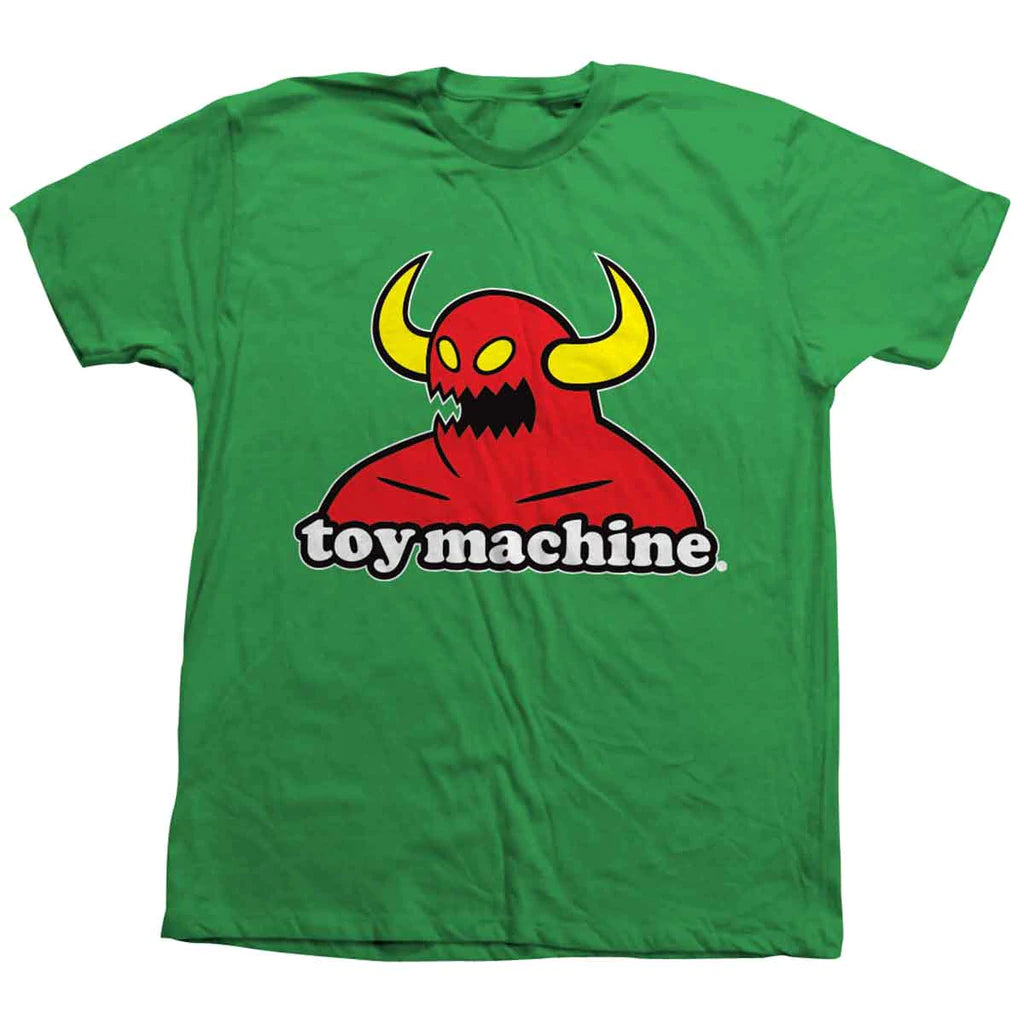 TOY MACHINE - MONSTER YOUTH S/S TEE - KELLY