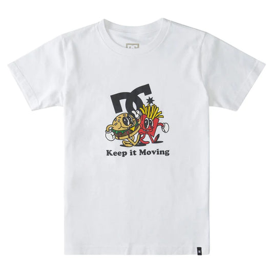 DC - FOODIES TEE BOY - WHITE