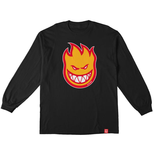 SPITFIRE - BIGHEAD FILL YOUTH LONGLEEVE TEE - BLACK/GOLD
