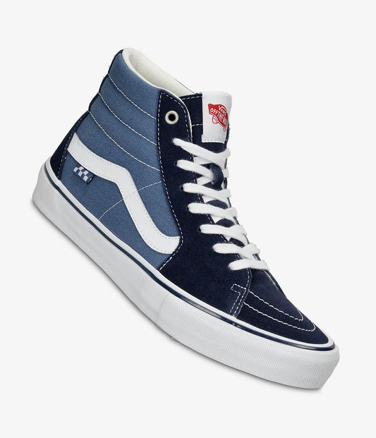 VANS - SKATE SK8-HI - NAVY/WHITE