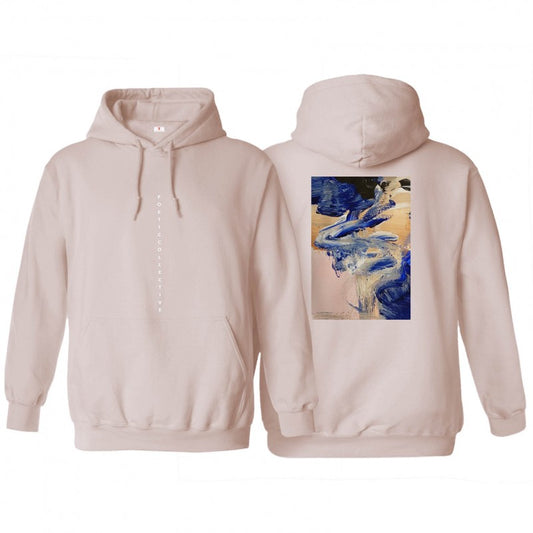 POETIC COLLECTIVE - PAINTING HOODIE - PINK