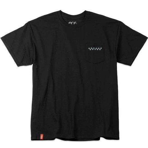 ACE - SEAL POCKET TEE - BLACK