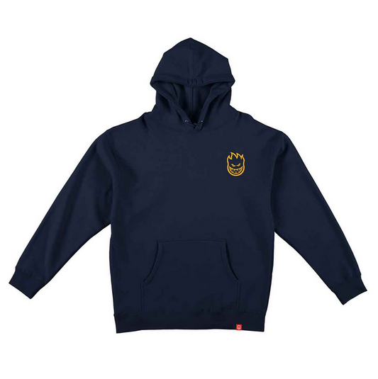 SPITFIRE - CLASSIC VORTEX YOUTH PULLOVER HOODIE - CLASSIC NAVY/GOLD