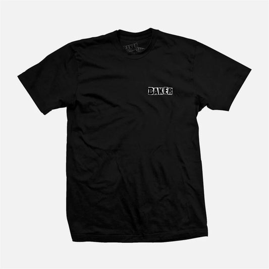 BAKER - UNO TEE - BLACK/WHITE