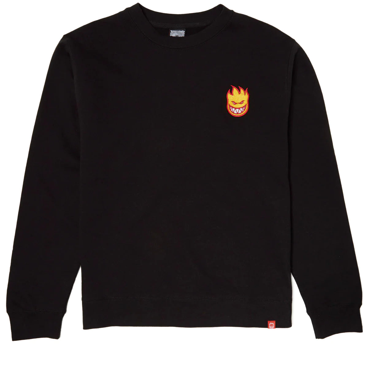 SPITFIRE - LIL BIGHEAD FILL PULLOVER HOODIE W EMBROIDERY - BLACK/RED/GOLD/WHITE