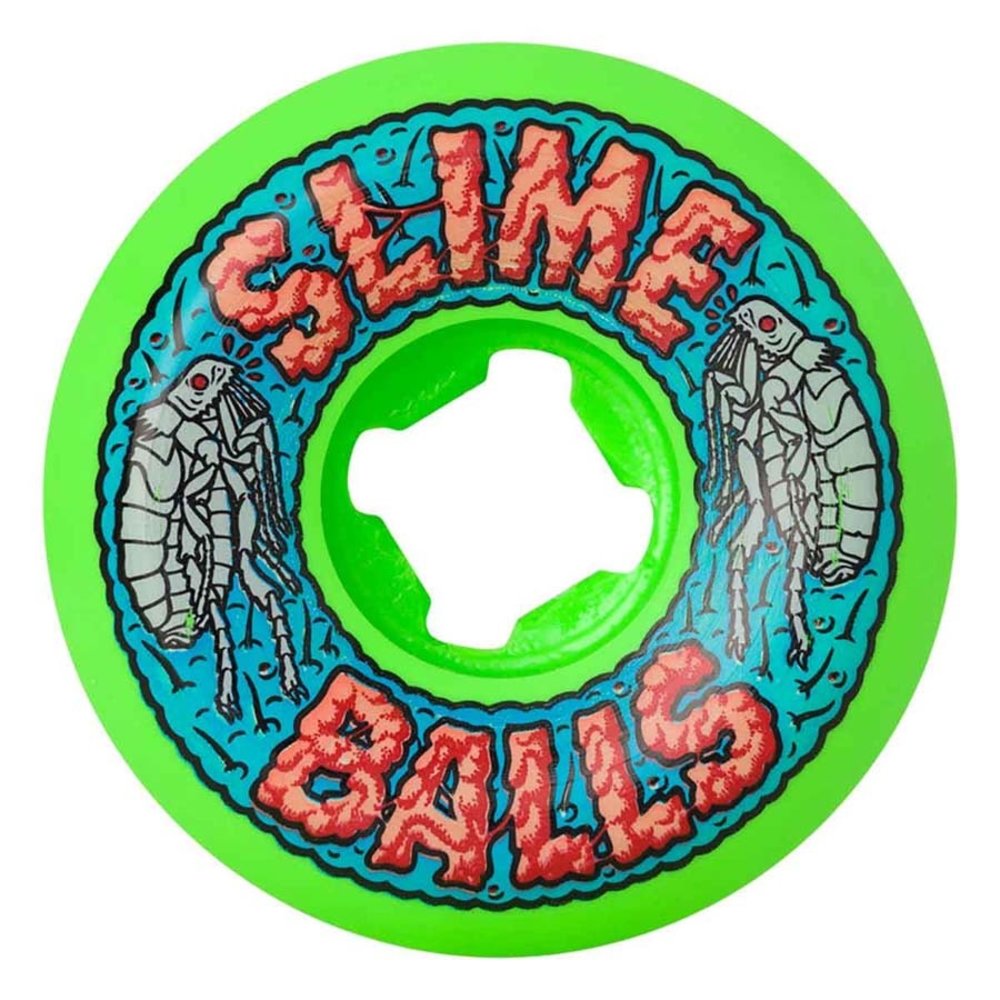 SLIME BALLS - FLEA BALLS SPEED BALLS - GREEN - 56MM - 99A