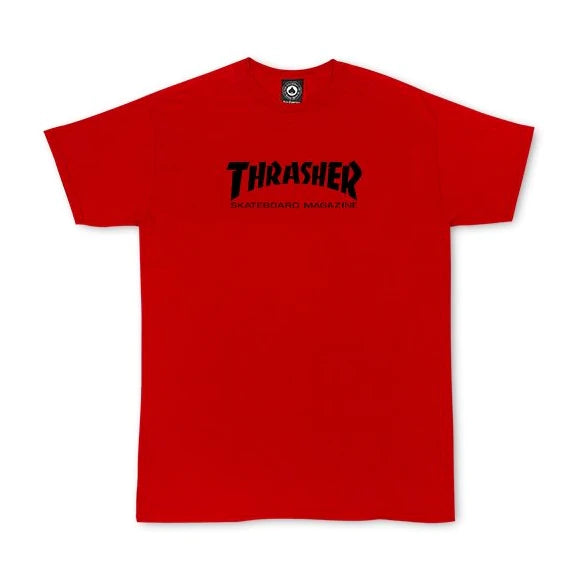 THRASHER - SKATE MAG TODDLER TEE - RED