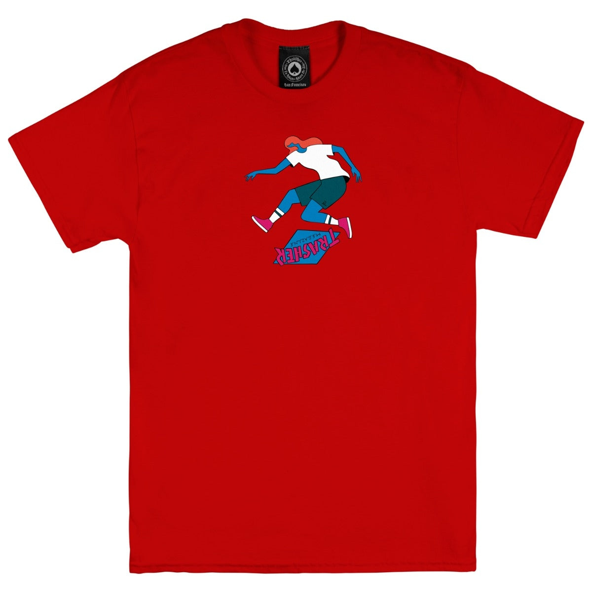 THRASHER - TRE TEE - RED