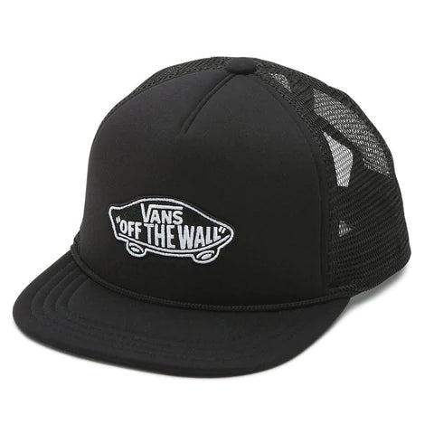 VANS - BY CLASSIC PATCH TRUCKER CAP - BLACK/BLACK