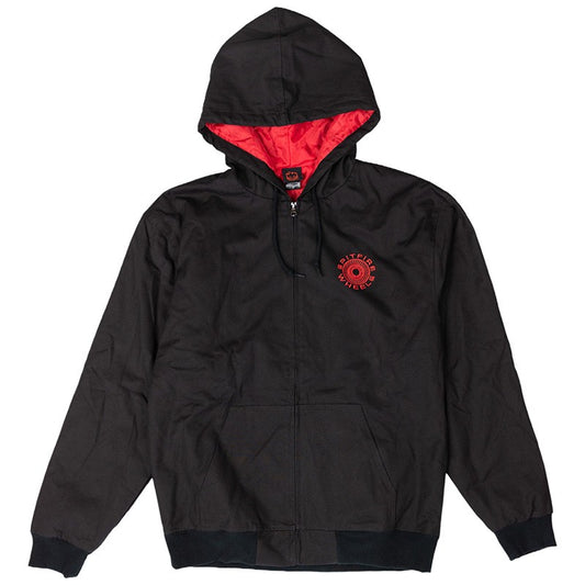 SPITFIRE - CLASSIC 87' SWIRL CUSTOM JACKET - BLACK/RED