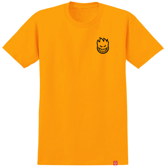 SPITFIRE - CLASSIC VORTEX YOUTH TEE - GOLD/BLACK
