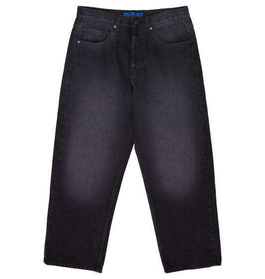 DC - WORKER BAGGY DENIM RBV - BLACK VINTAGE WASH