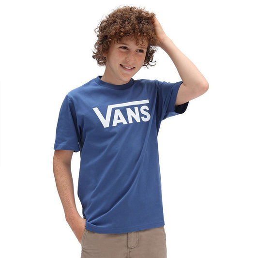 VANS - BY CLASSIC KIDS SS - TRUE BLUE-WHITE