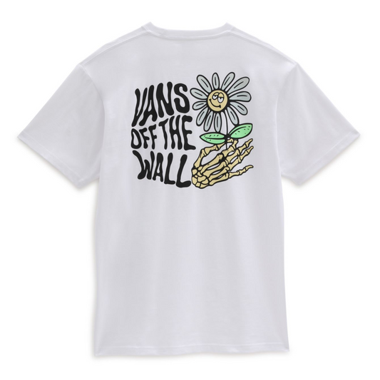 VANS - SKULL DAZE SS TEE - WHITE