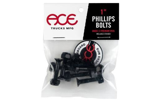 ACE TRUCKS - PHILLIPS BOLTS - 1INCH