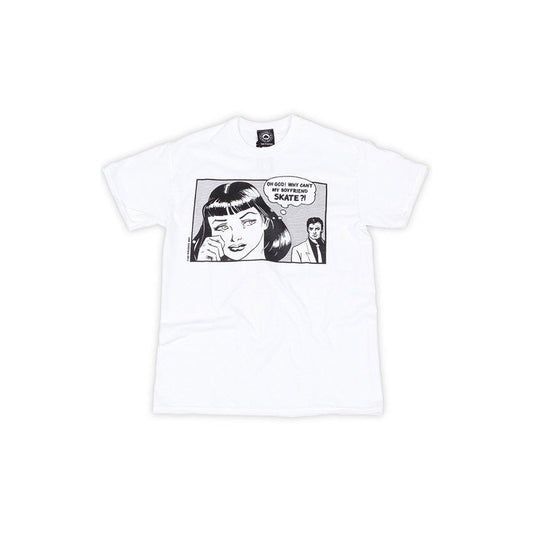 THRASHER - BOYFRIEND TEE - WHITE