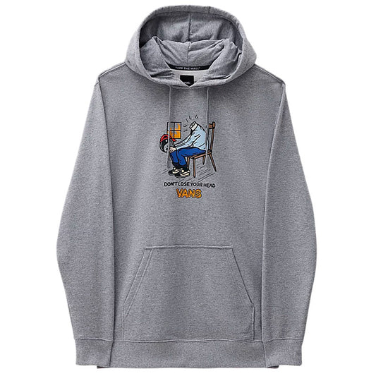 VANS - SKATE GRAPHIC PO HOODIE - CEMENT HEATHER