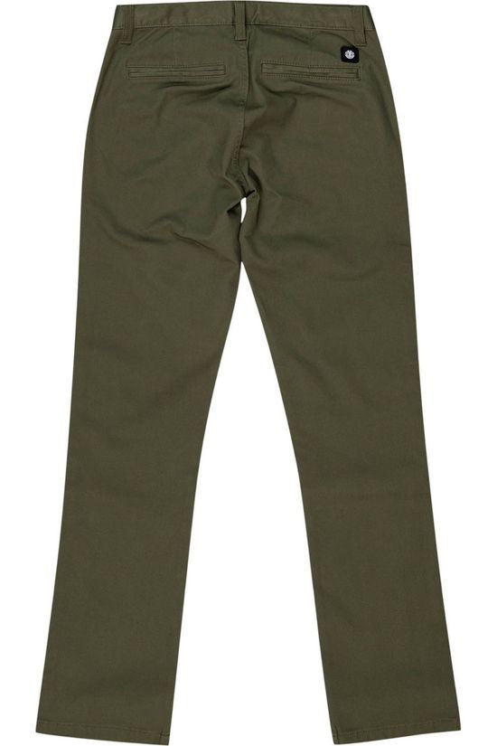 ELEMENT - HOWLAND CLASSIC CHINO YOUTH - GREEN