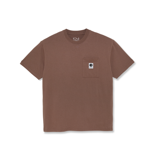 POLAR - POCKET TEE - RUST