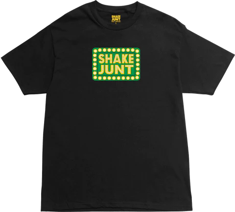 SHAKE JUNT - BOX LOGO TEE - BLACK