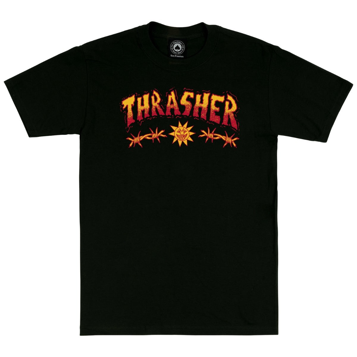 THRASHER - SKETCH TEE - BLACK