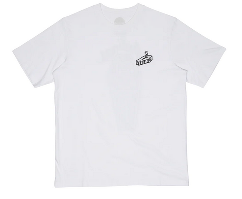 FEELINGS - COFFIN TEE - WHITE